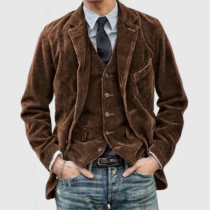 Luke - Corduroy jacket for men