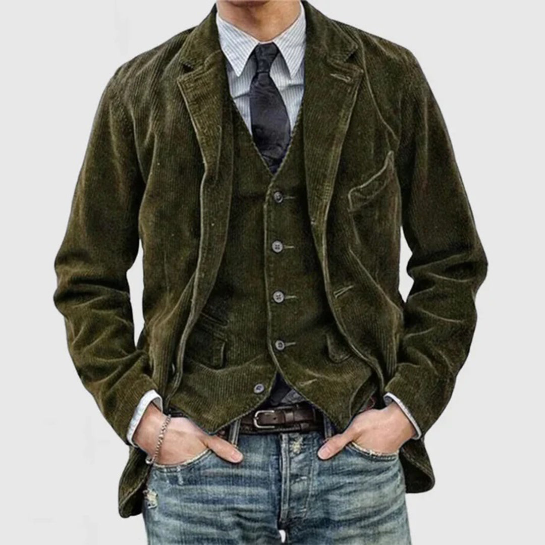 Luke - Corduroy jacket for men