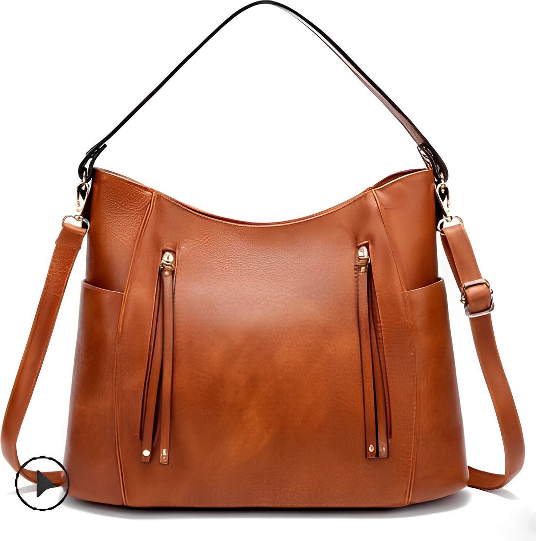 Anna - Stylish Vintage Leather Bag