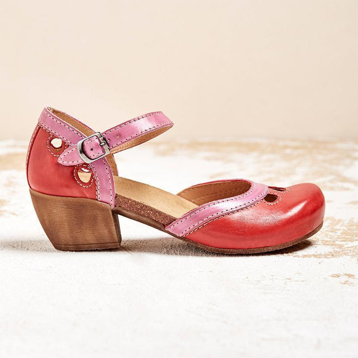 Amalia™ | Comfortable low heel sandals