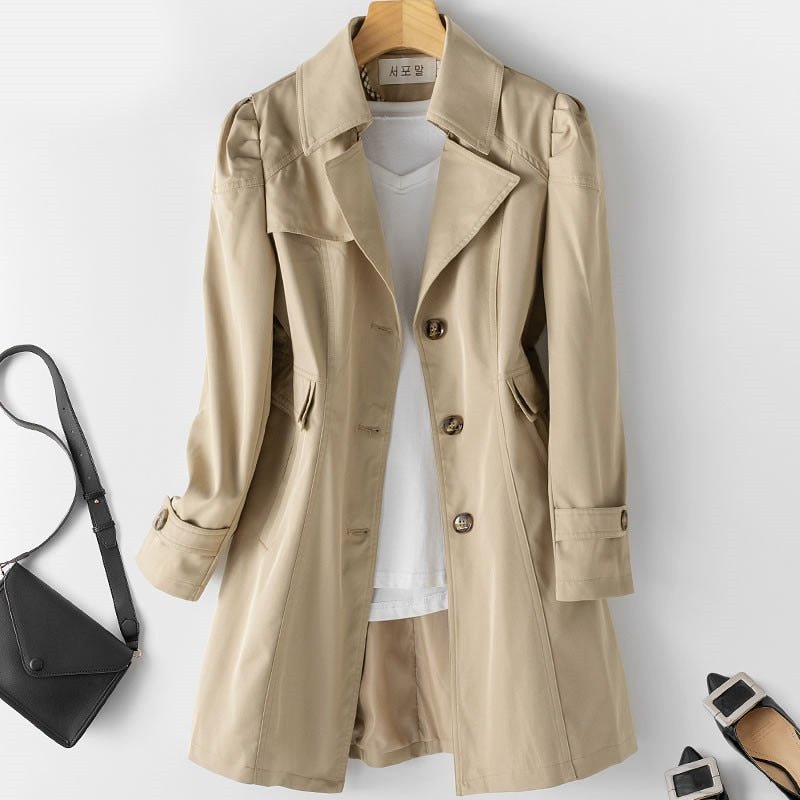 Jamie - Women's Trench Coat