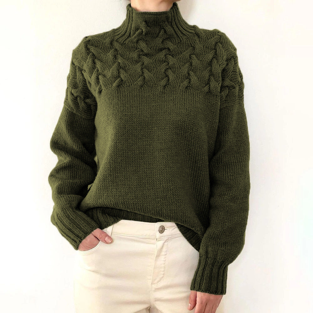 Viviane - Knitted Turtleneck Jumper