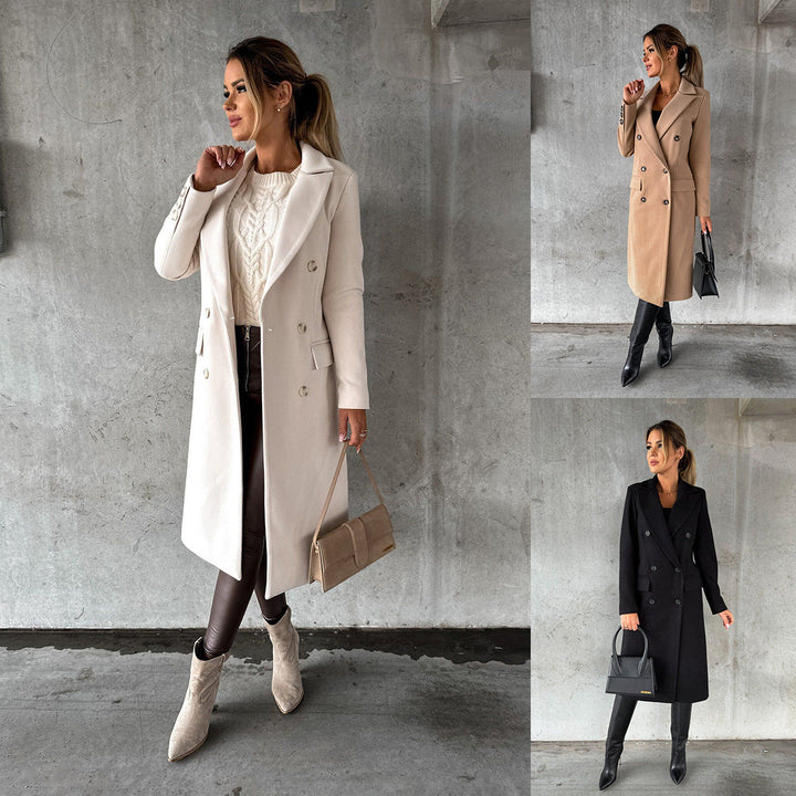 Fashion Woolen Coat Women