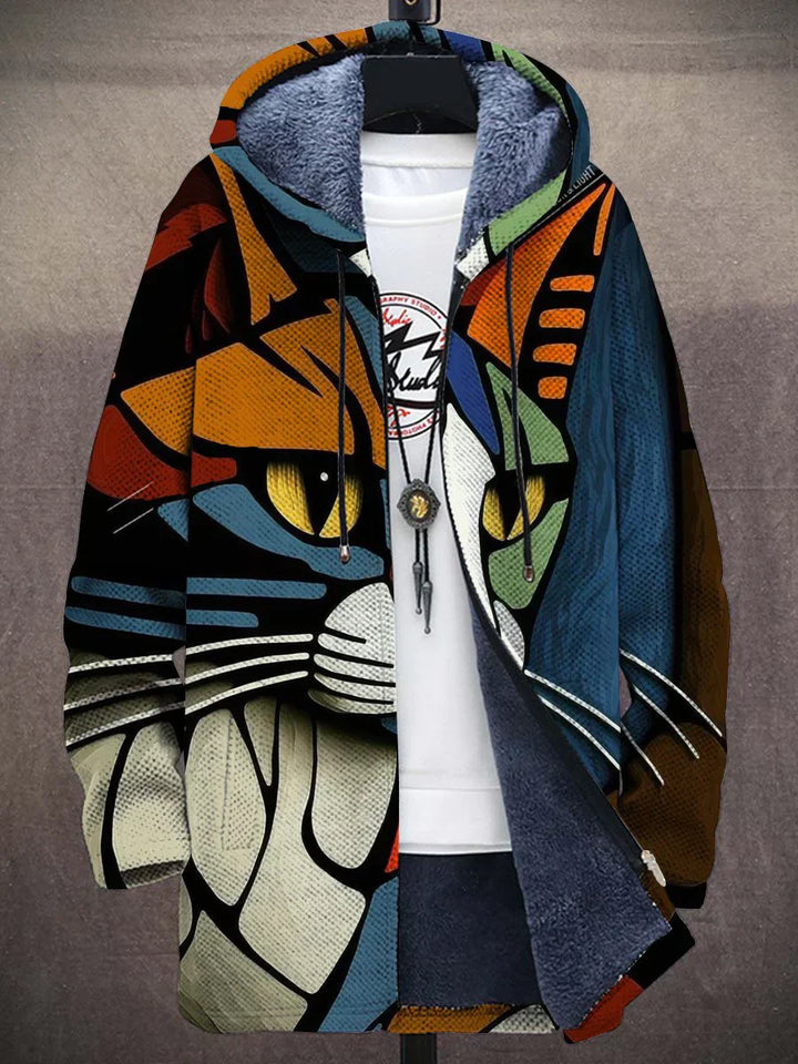 Laia - Artistically Printed Jacket