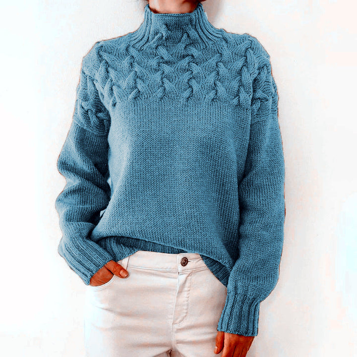 Viviane - Knitted Turtleneck Jumper