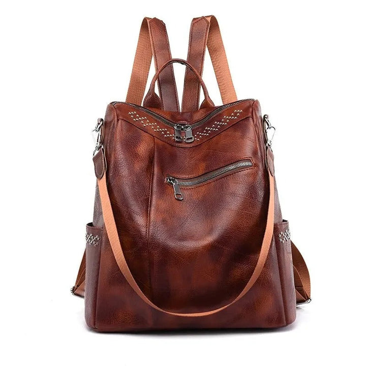 Cynthia - Vintage Leather Backpack