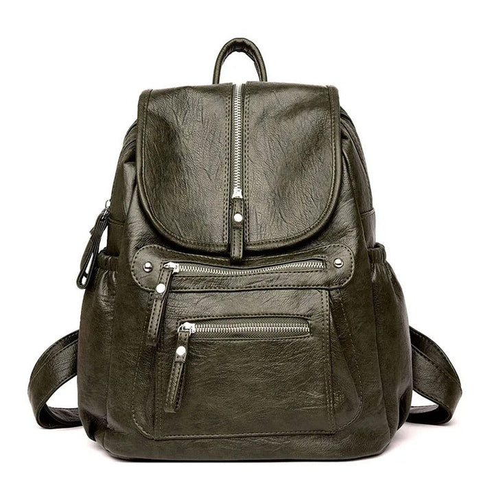 Karen - Light Leather Backpack