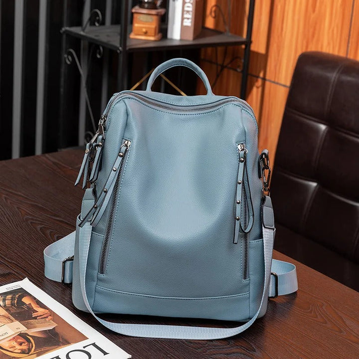 Sally - Leather Backpack