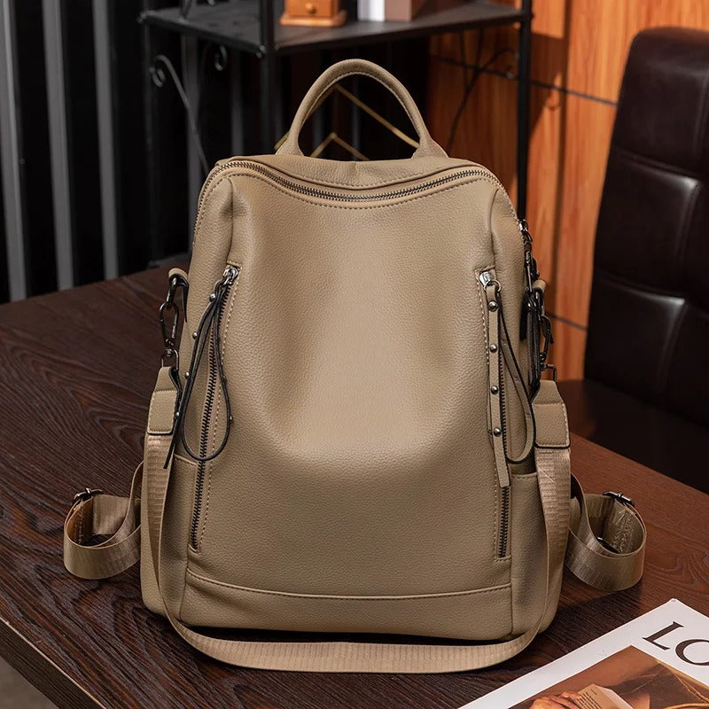 Sally - Leather Backpack