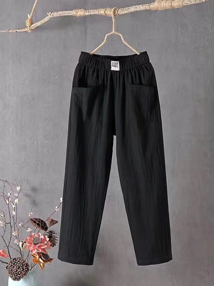 Bella- Women's linen trousers