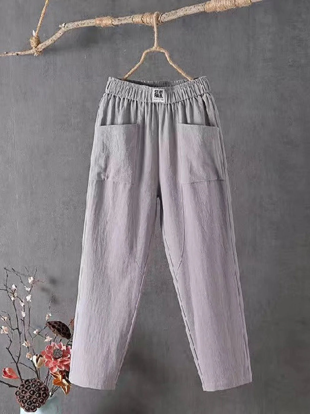 Bella- Women's linen trousers