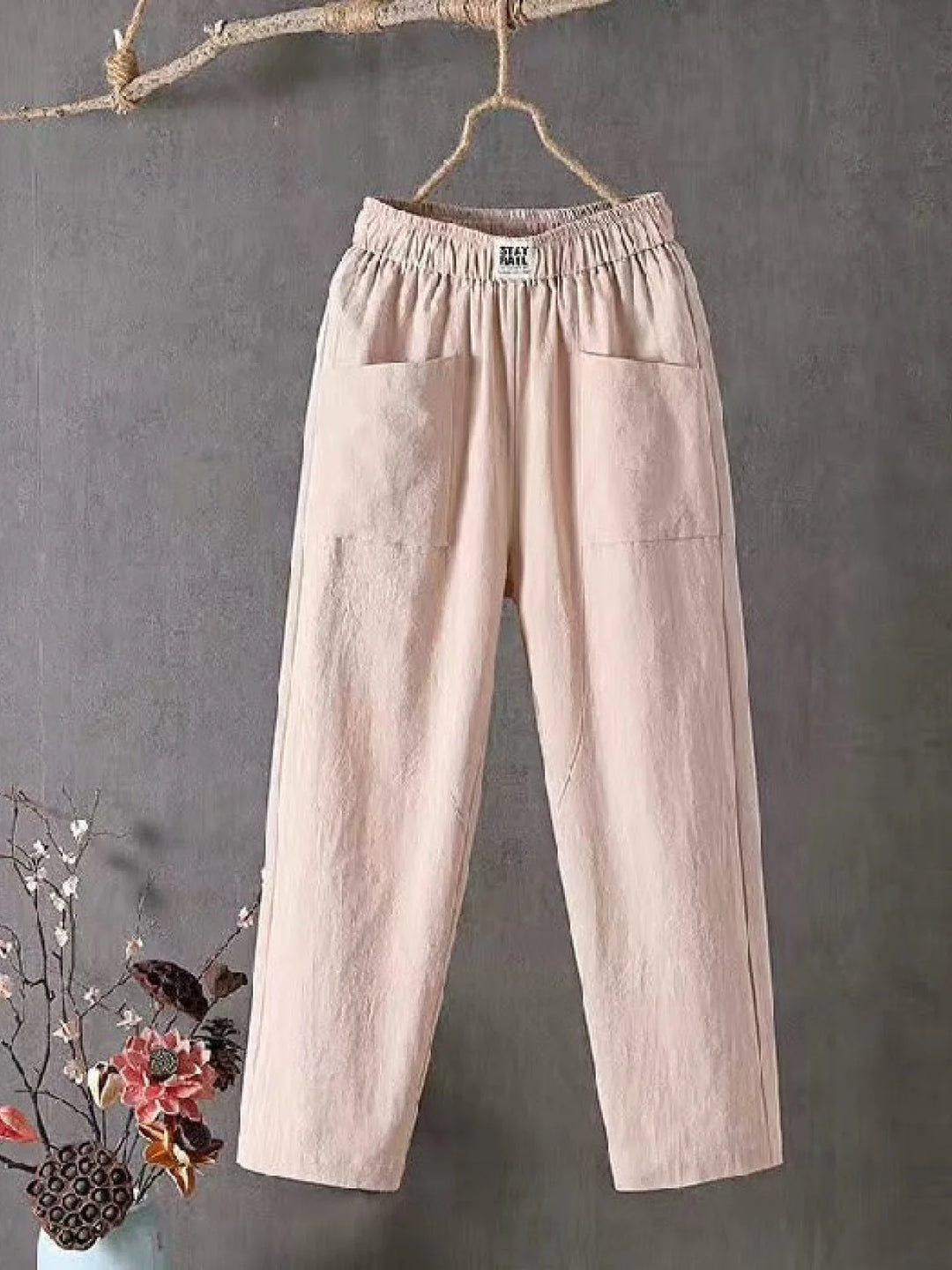 Bella- Women's linen trousers