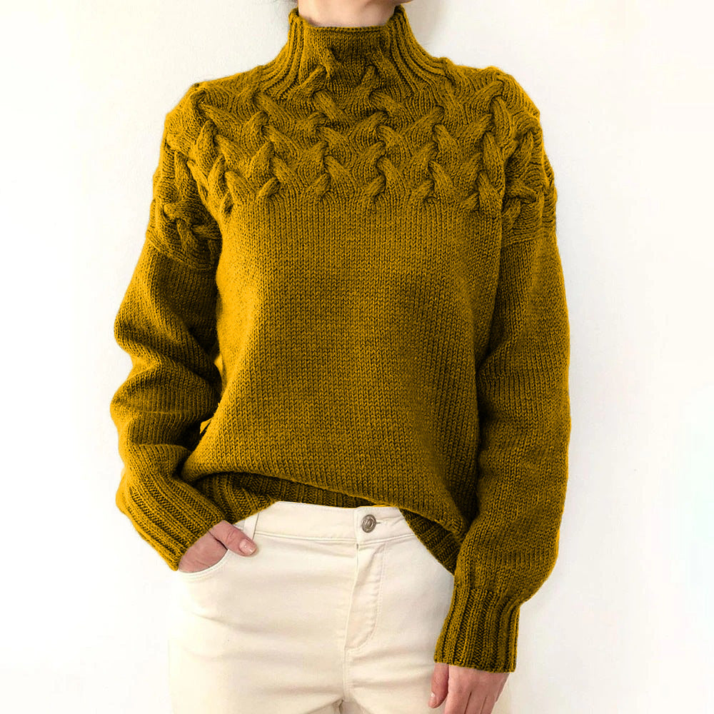 Viviane - Knitted Turtleneck Jumper