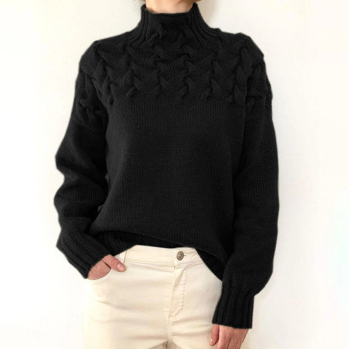 Viviane - Knitted Turtleneck Jumper